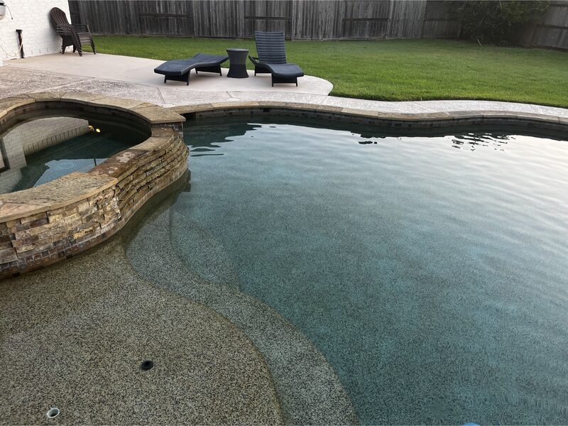 Backyard pool kept clean in Brandon FL