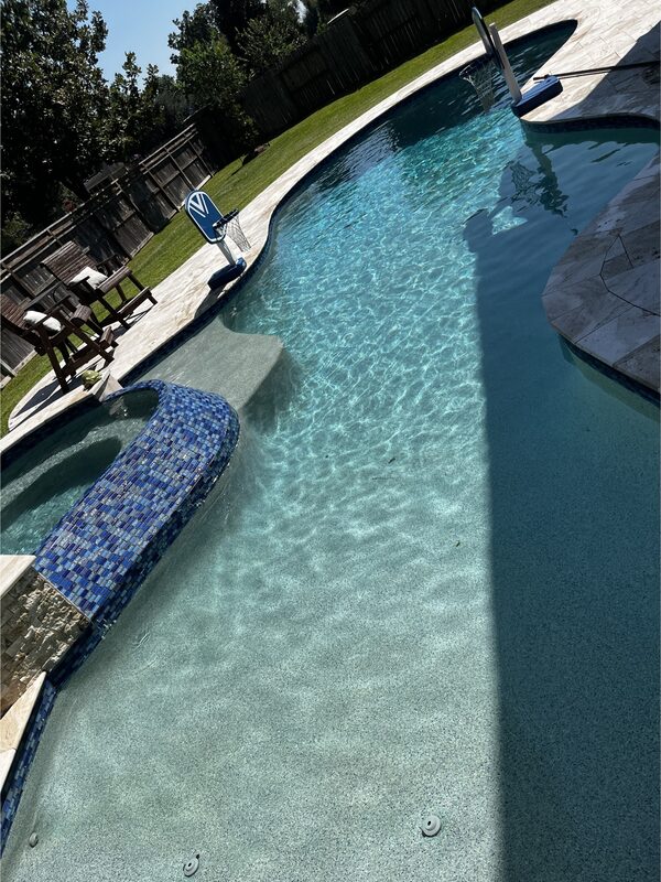 Screened pool serviced weekly in Tampa Bay