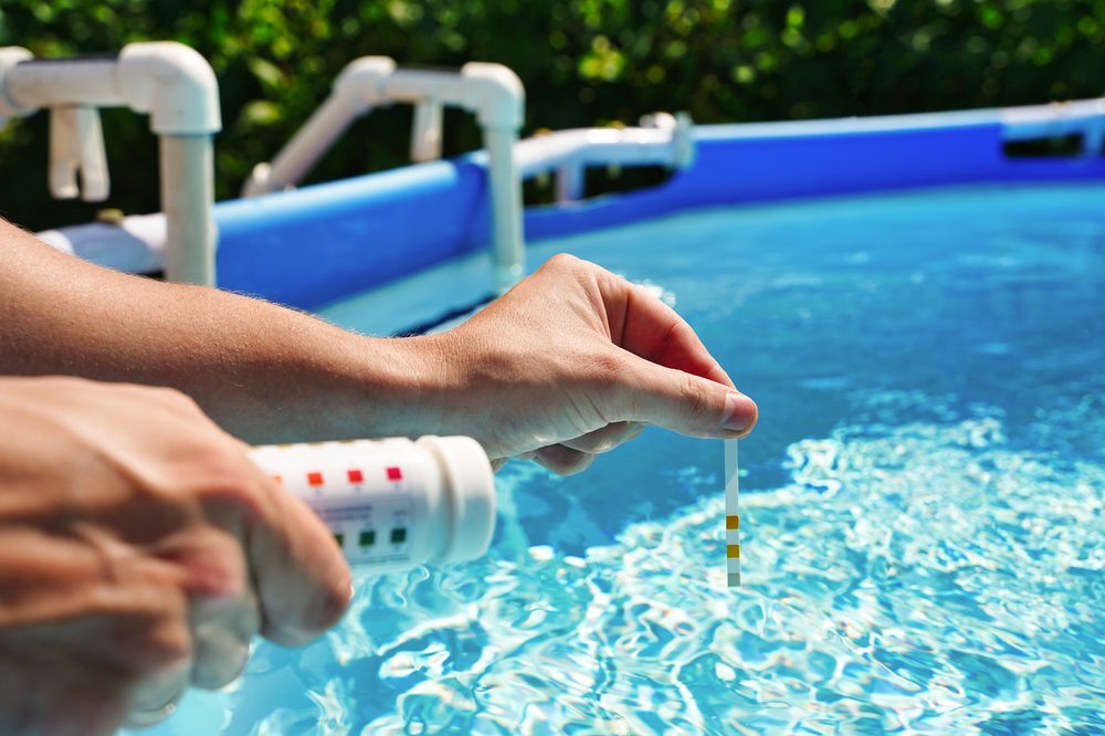 Pool chemical balancing and water testing in Tampa, FL